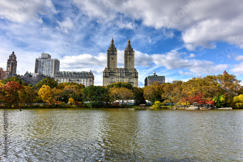 Central Park in Autumn in New York City