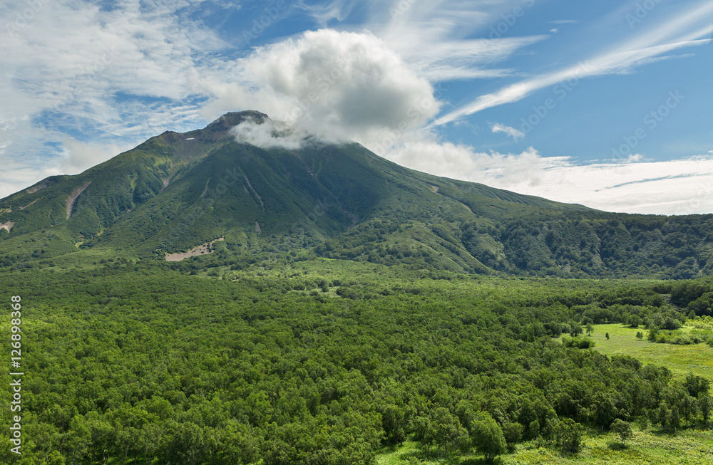Volcano Priemysh. South Kamchatka Nature Park. Volcano Priemysh. South Kamchatka Nature Park.