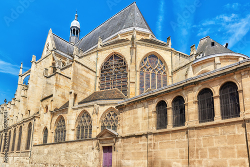 Saint-Etienne-du-Mont is a church in Paris  France  located on t