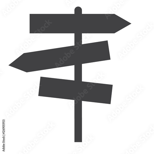 sign road icon