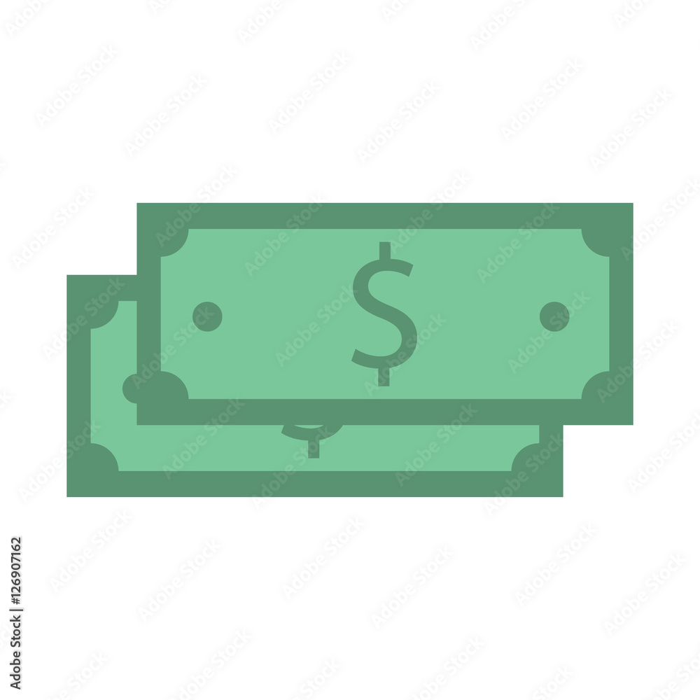 Stack of hundred dollars isolated on white Stack of hundred dollars isolated on white