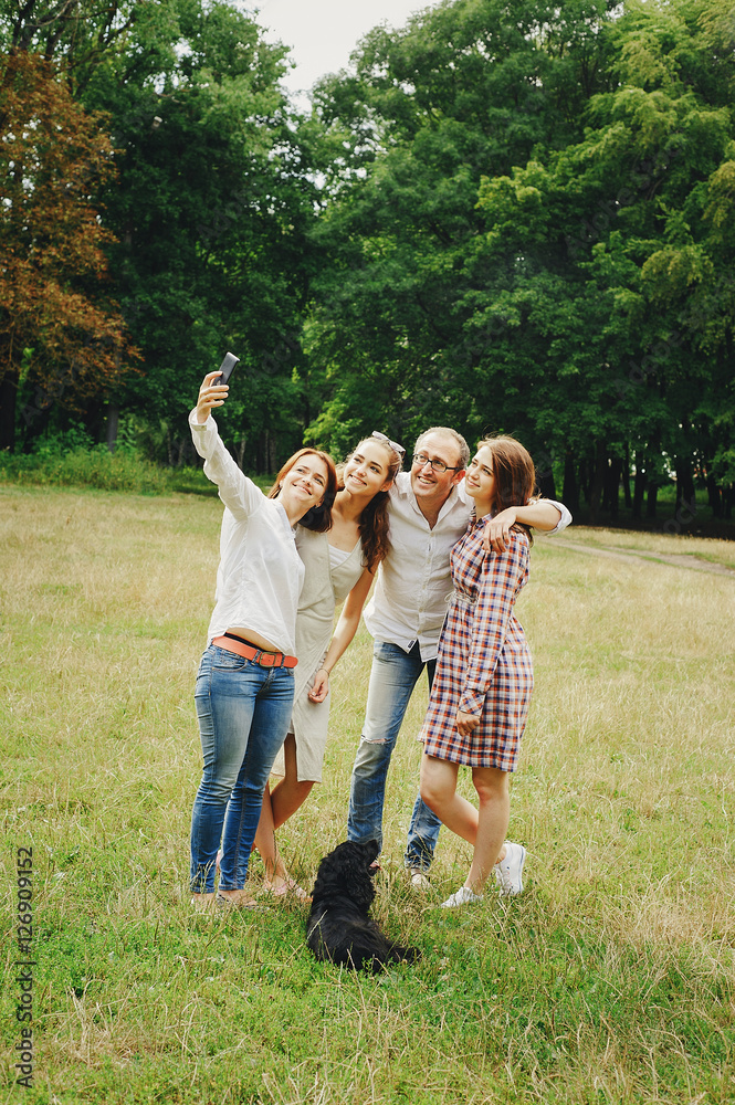 Obraz premium happy family HD