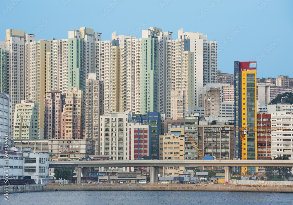 buildings in Hong Kong City
