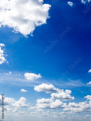 Blue sky with clouds © max_play