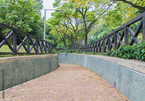 the underground crossing at Fort Canning Park photo