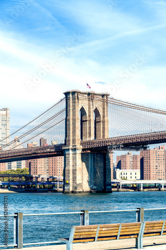 Brooklyn Bridge from Brooklyn promenade