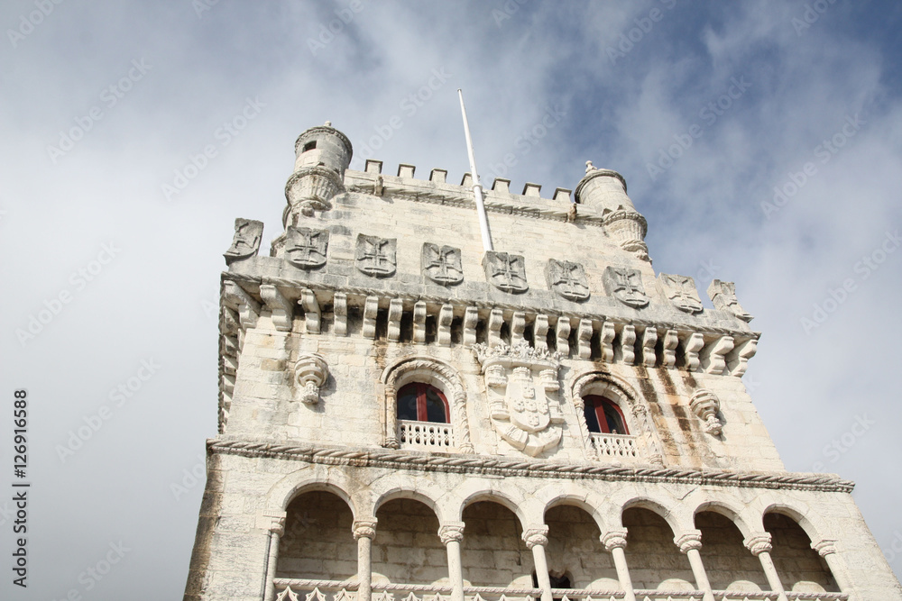 Lisbonne, sous la tour de Belém