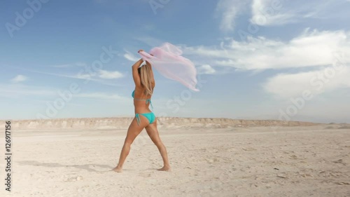 Desert dancer woman