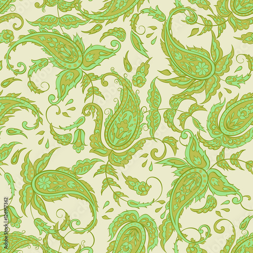 paisley seamless pattern.