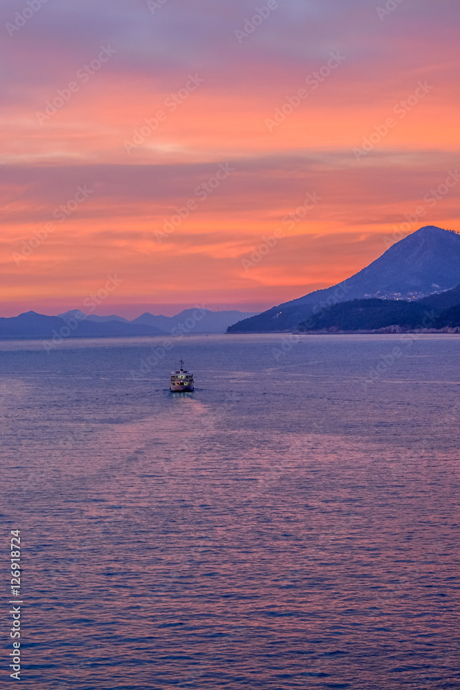 Croatia Sunset Croatia Sunset