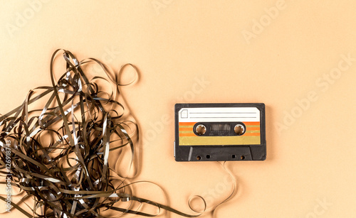 Old Audio Cassette Tape