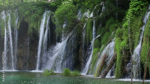 Plitvice lakes park in Croatia.