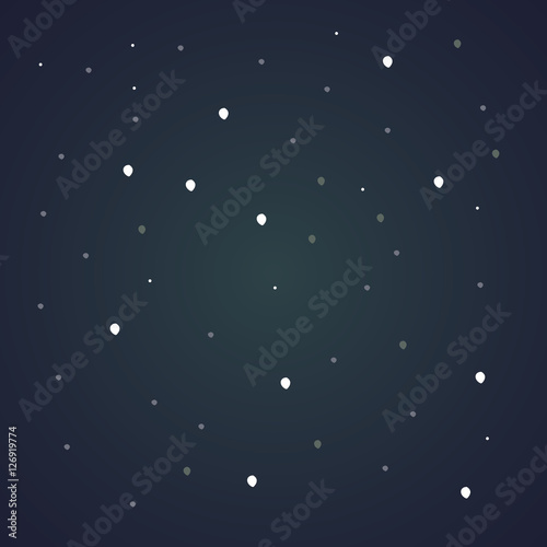 Background with falling snow.