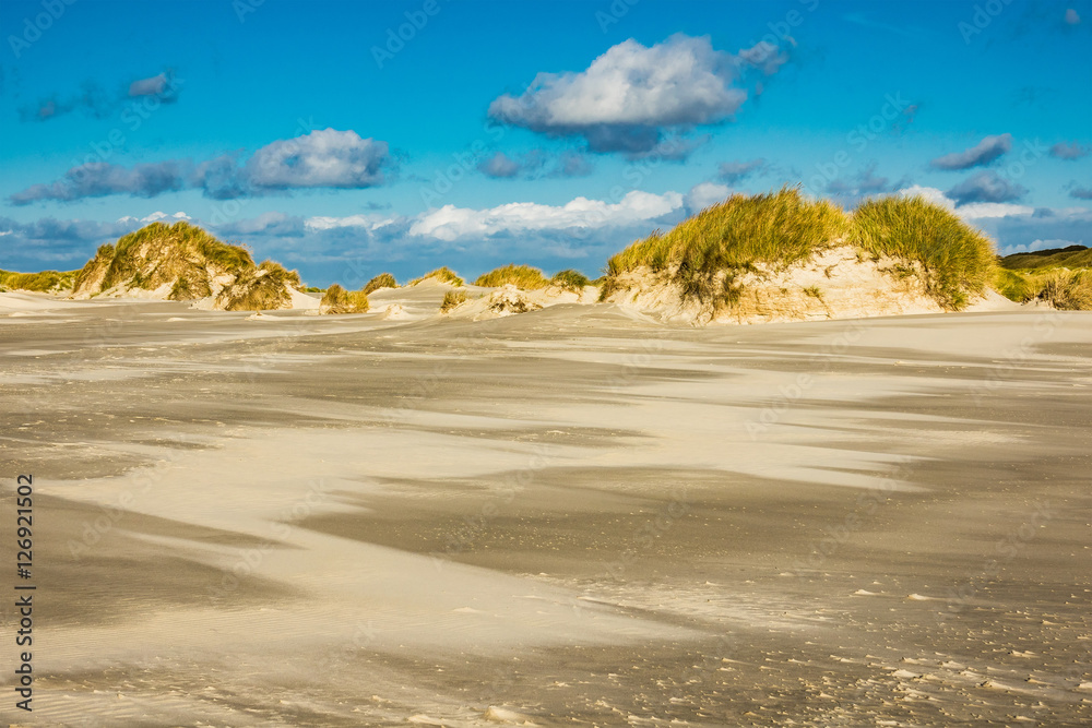 Landschaft mit Dünen auf der Insel Amrum Landschaft mit Dünen auf der Insel Amrum
