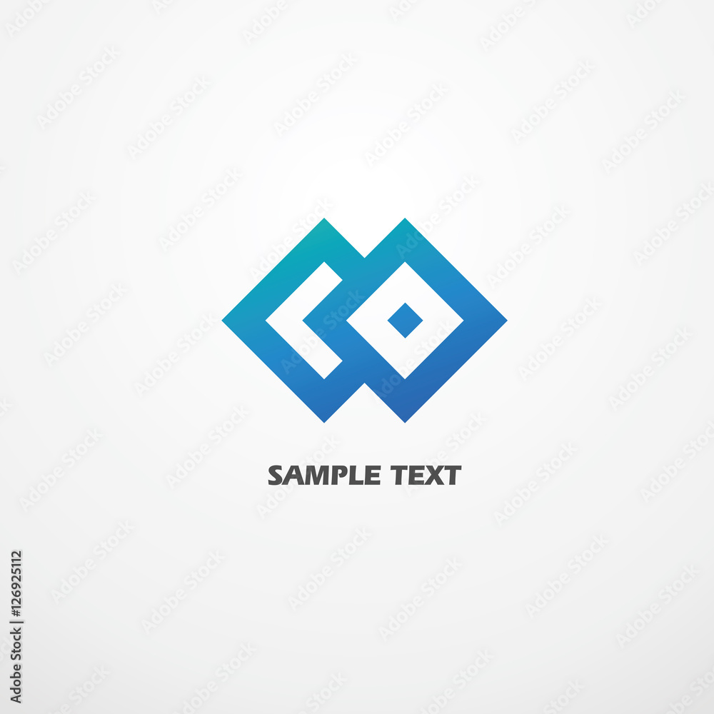 Obraz premium Abstract logo