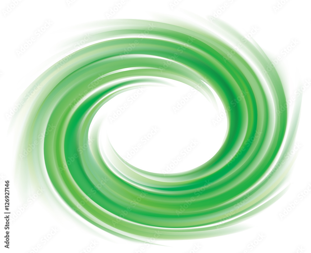 Vector background of bright green swirls Vector background of bright green swirls