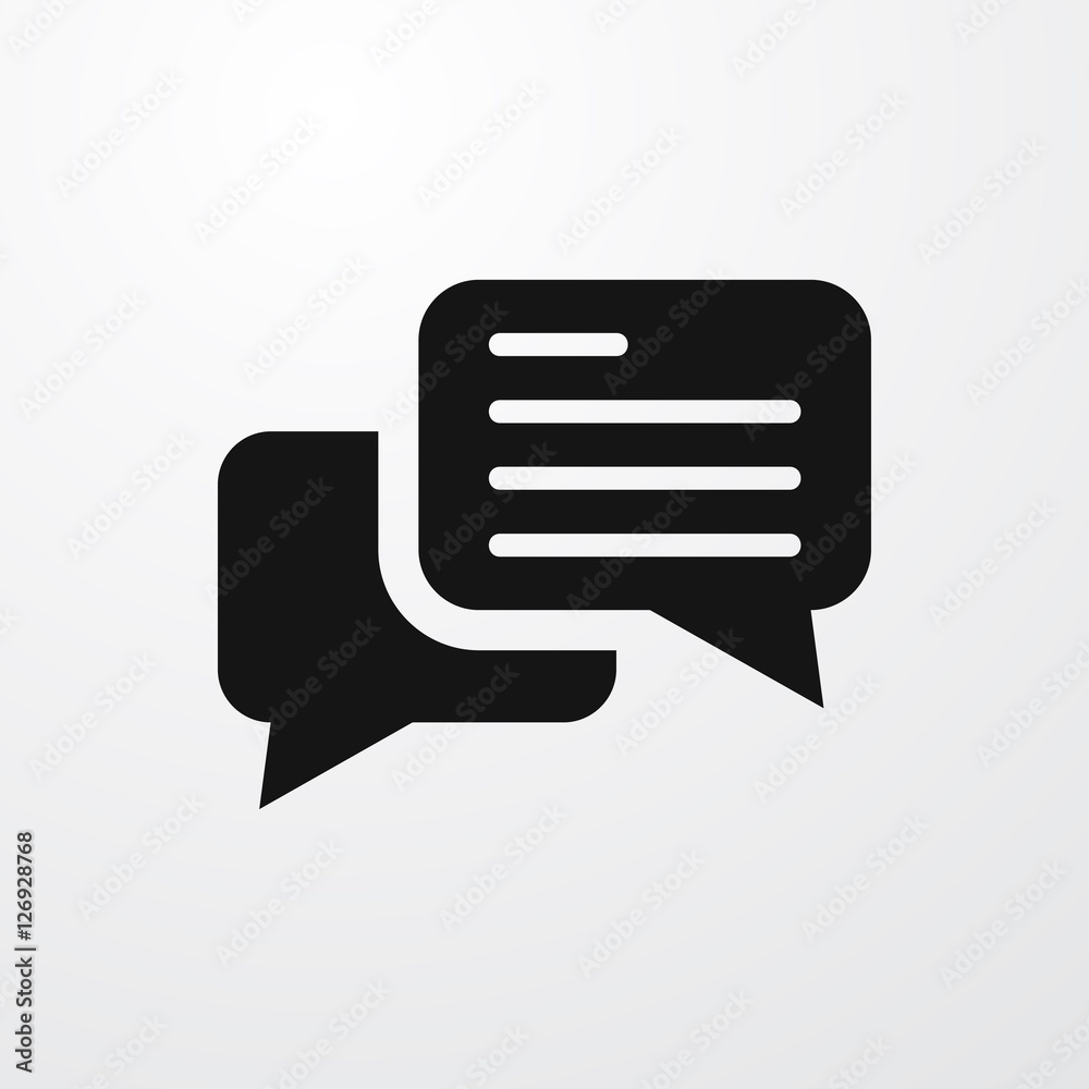 chat icon illustration chat icon illustration