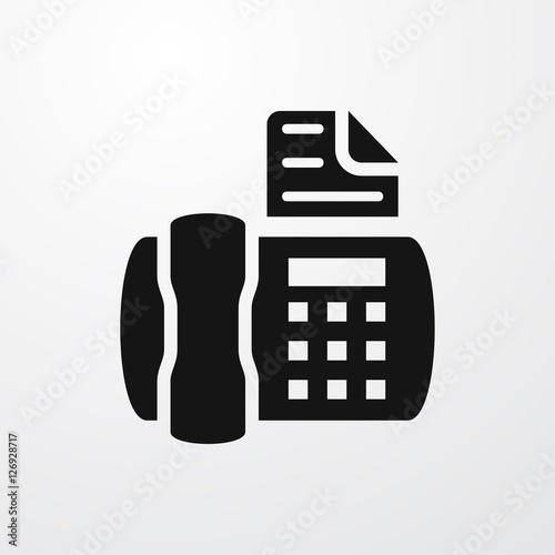 fax icon illustration