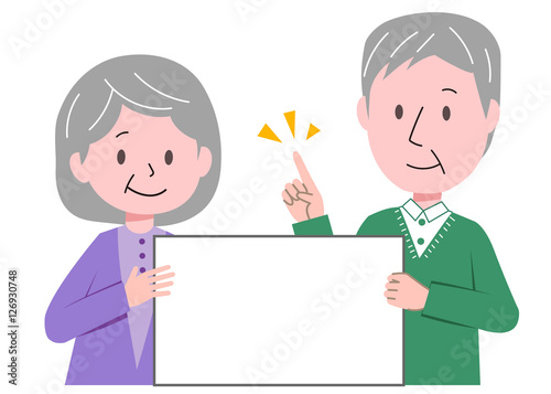 老夫婦　プレゼン