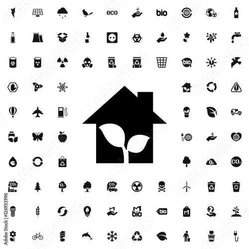 greenhouse icon illustration