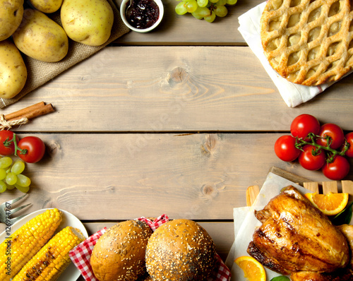 Thanksgiving christmas food...