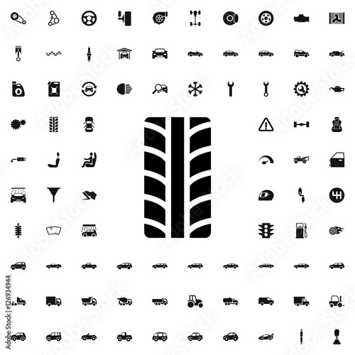 tire icon illustration