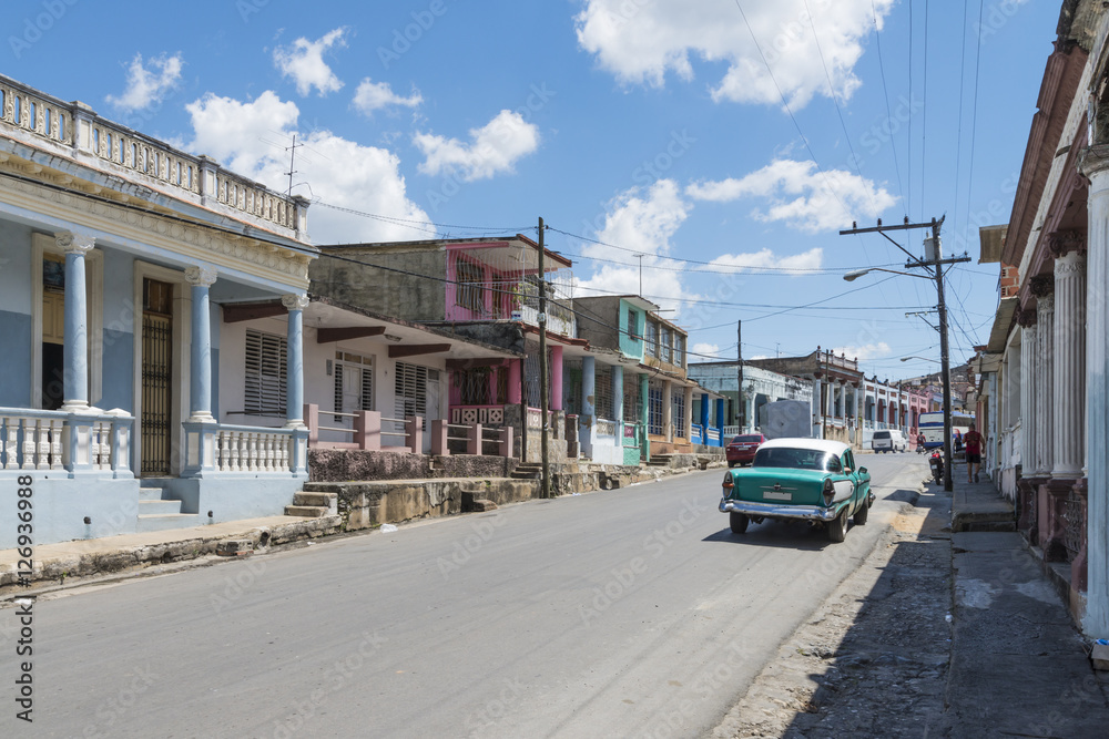 Kuba, Pinar del Rio; Staßen in der Hauptstadt der gleichnamigen Provinz.