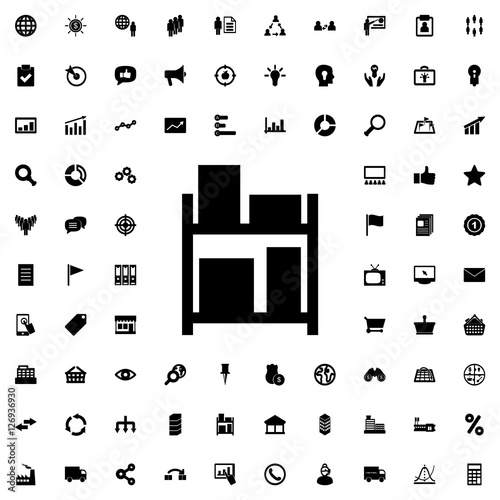 storage icon illustration