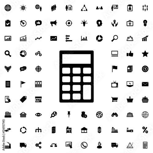 calclator icon illustration