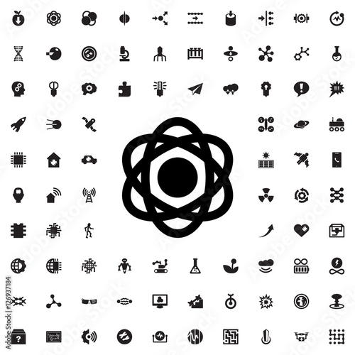 atom icon illustration