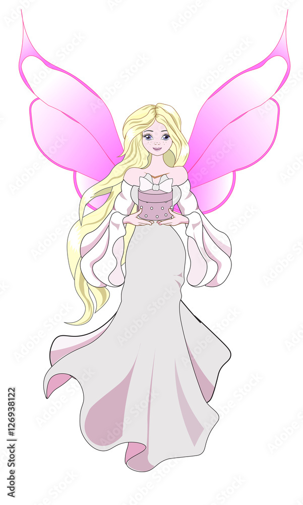 fairy with a gift