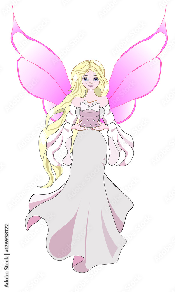 fairy with a gift fairy with a gift