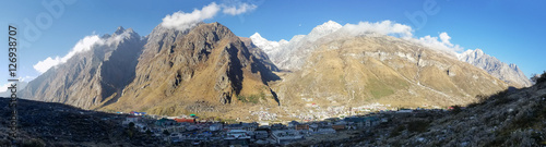 Badrinath Full Size No Shadow Adjustment Panoramic picture