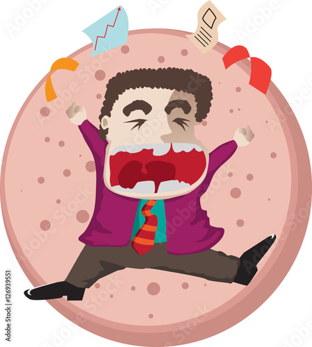 happy employee get awarded