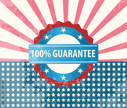 100% guarantee badge