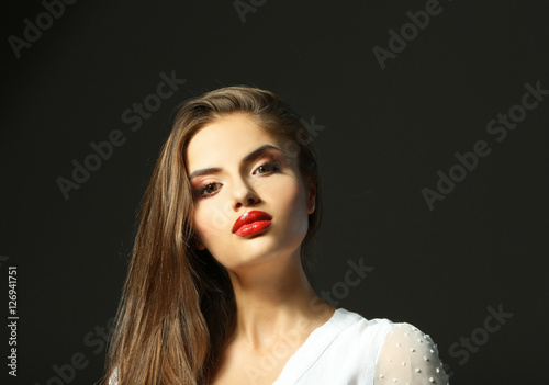 Portrait of beautiful young...