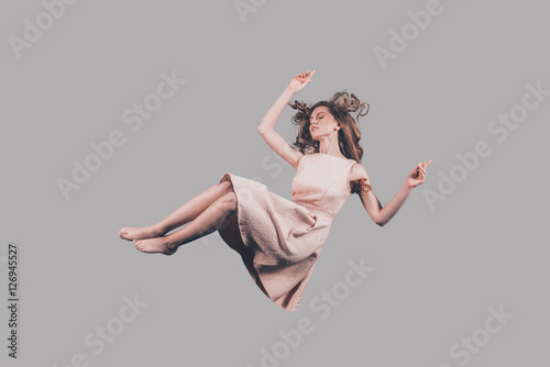 Falling in motion.  photo