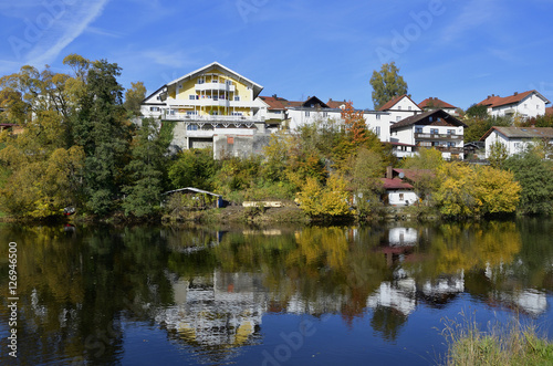 Stadtansicht von Regen, Bayerischer Wald