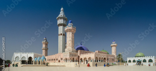 Touba Mosque, center of Mouridism and Cheikh Amadou Bamba burial place, Senegal photo
