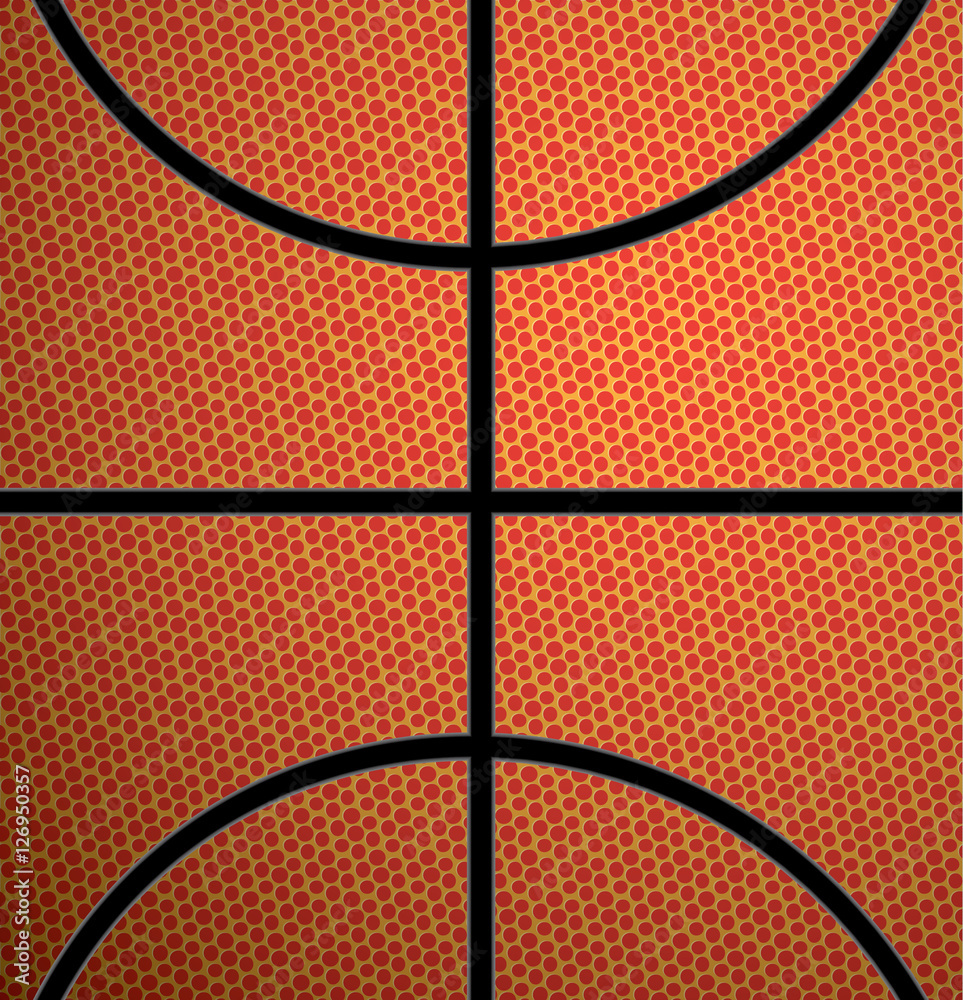 Fototapeta premium Basketball texture seamless pattern