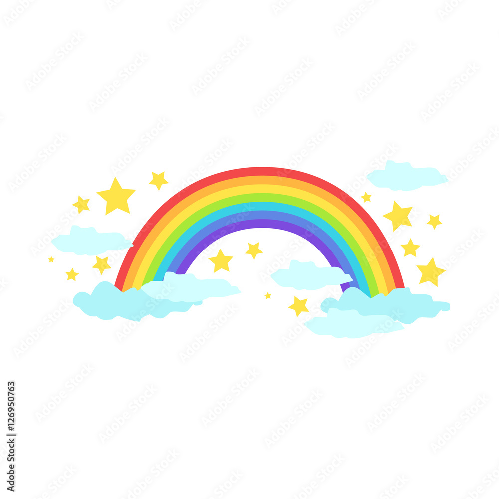 Shaped Rainbow Icon