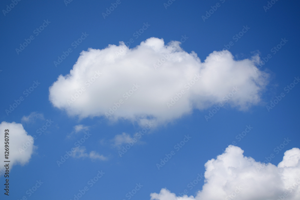 Clouds on blue sky Clouds on blue sky