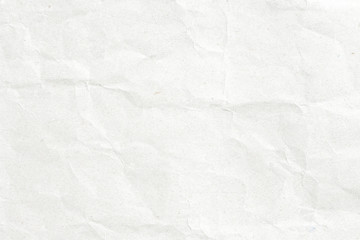 Crumpled white paper