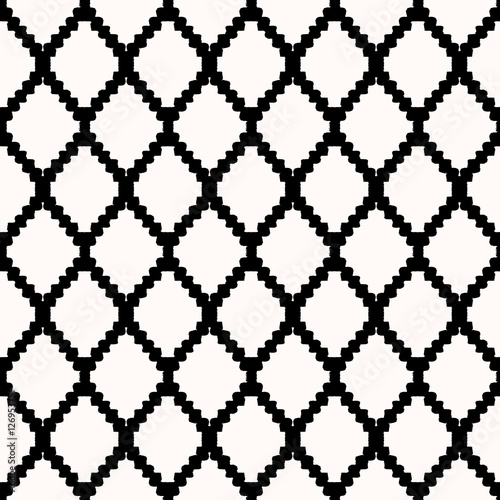 Seamless Diamond Shapes Pattern