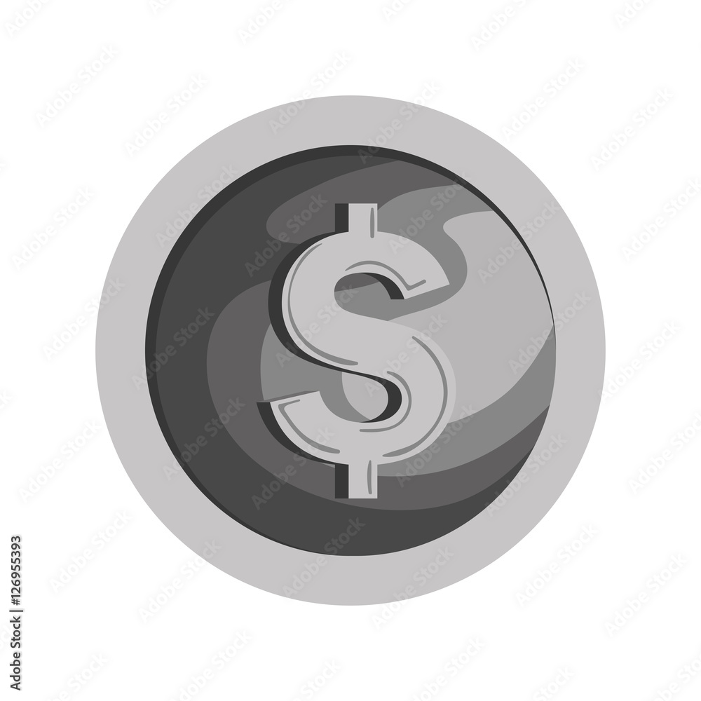 coin money isolated icon vector illustration design coin money isolated icon vector illustration design