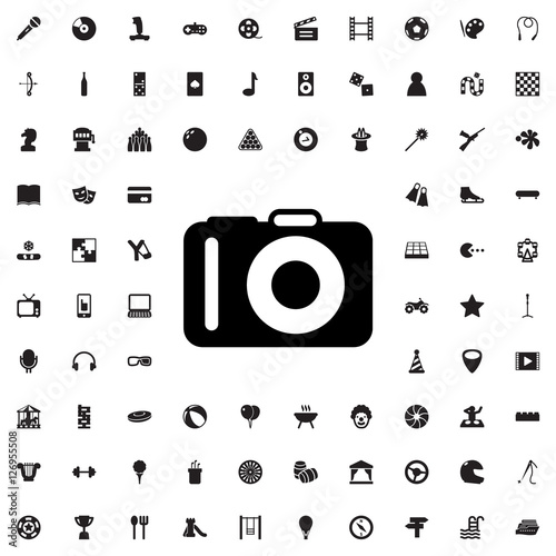 camera icon illustration