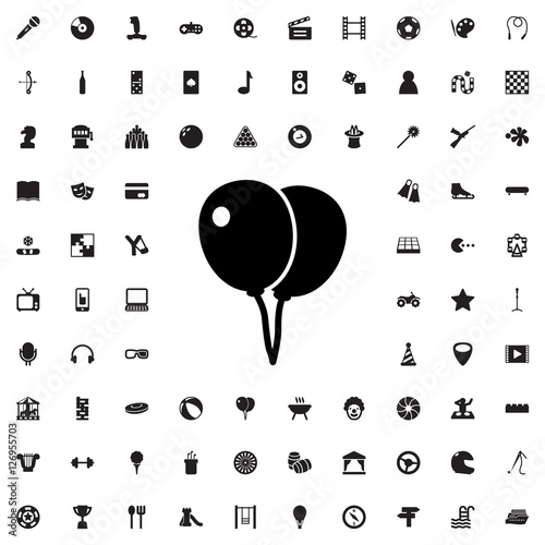 balloon icon illustration