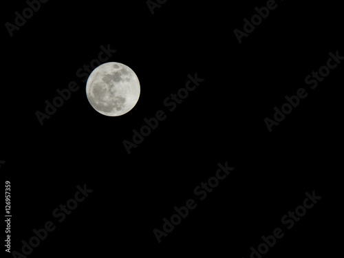 full moon. Elements of this image furnished by NASA