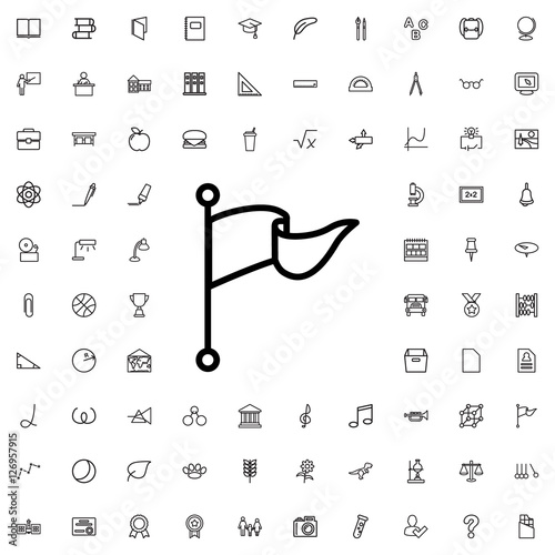flag icon illustration