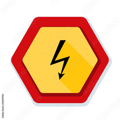 Free Download High Voltage Risk sign - GFXLoad